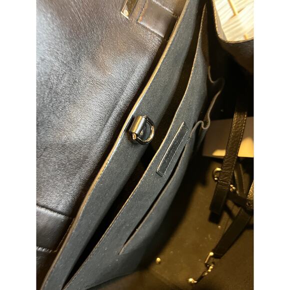 Givenchy Leather Shark Tooth Satchel Bag - Picture 8 of 13